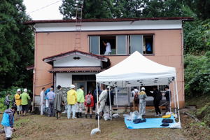 研修用に保存されている家屋の画像