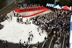 中学校吹奏楽演奏時の会場の画像