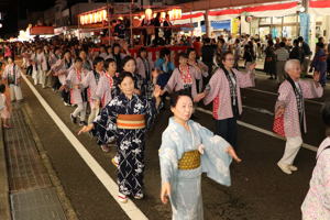 市民総参加盆踊りの画像