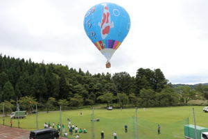 試乗会場の全景の画像