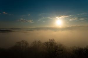 sea of clouds