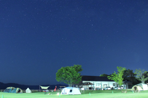 おぢゃ~る広場の満点の星空の画像