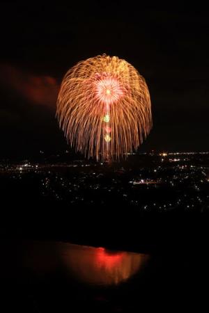 20号玉の花火の画像