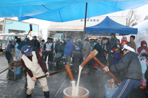 餅つきの画像