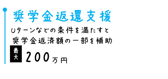 奨学金返還支援