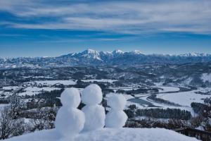 越後三山の画像