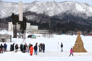 西吉谷のさいの神会場