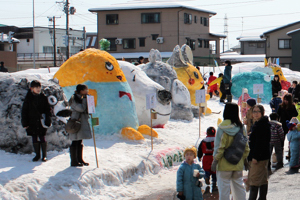 雪像コンテスト会場の画像