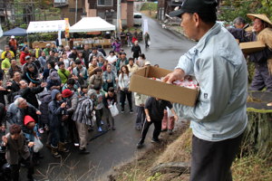 福餅まきの画像